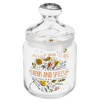 банка LUMINARC Herbs&amp;Spices 0,75л круглая стекло