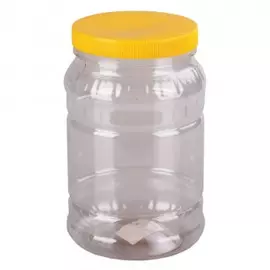 банка ПЭТ 2л круглая пластик микс цвета