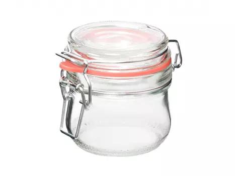 банка стеклянная ATTRIBUTE 0,25 л, с бугельным замком