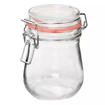 банка стеклянная ATTRIBUTE 0,5 л, с бугельным замком