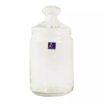 банка стеклянная для продуктов LUMINARC Club 1 л, круглая