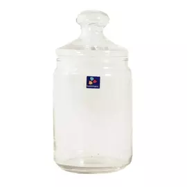 банка стеклянная для продуктов LUMINARC Club 1 л, круглая