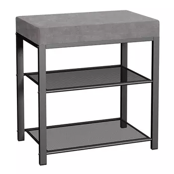 банкетка Торонто 13S 470х300х490мм графит/серый