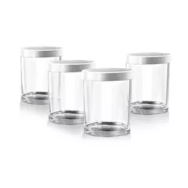 баночки для приготовления йогурта RAM-G1 4шт стекло