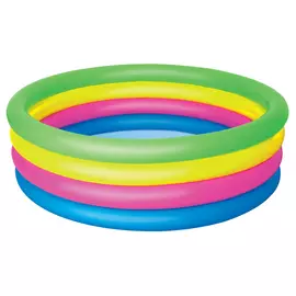 бассейн надувной BESTWAY 157х157х46см 522л разноцветный