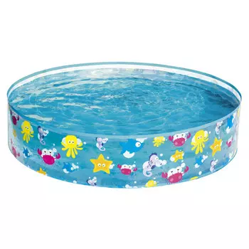 бассейн с мягким каркасом BESTWAY 122х122х25см 277л