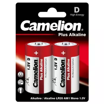 батарейка CAMELION Plus Alkaline LR20 1.5В