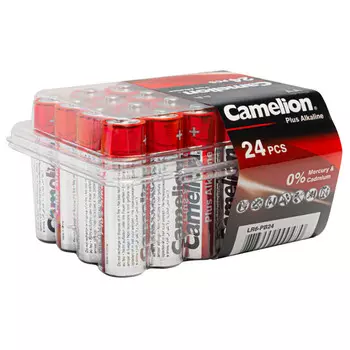 батарейка CAMELION Plus Alkaline LR6 батарейка АА 1.5В 24 шт.