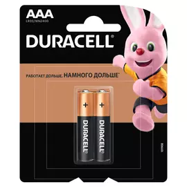 батарейка DURACELL LR03 BP2 2 шт