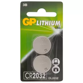 батарейка GP CR2032-7CR2 3В 2шт