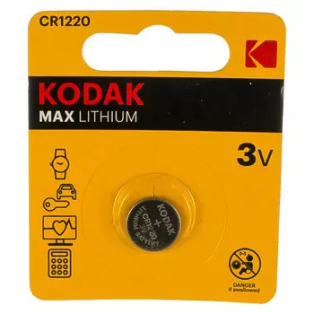 батарейка KODAK CR1220 блистер 1шт