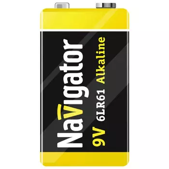 батарейка NAVIGATOR 6LR61 алкалиновая 1шт