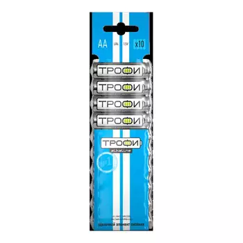батарейка ТРОФИ LR6-10BL 10 шт