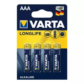 батарейка VARTA LONGLIFE AAA блистер 4шт