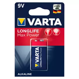 батарейка VARTA LONGLIFE MAX POWER 9V блистер 1шт