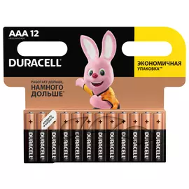 батарейки DURACELL LR03 AAA 12шт