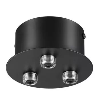 база NOVOTECH Konst для накладного монтажа светильников 359128-359133 40-120Вт черный