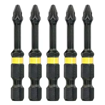 бита DEWALT Torsion PZ2 50мм ударная 5шт