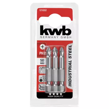 бита KWB PH2 50мм 3шт