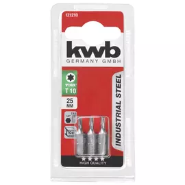 бита KWB TORX10 25мм 3шт