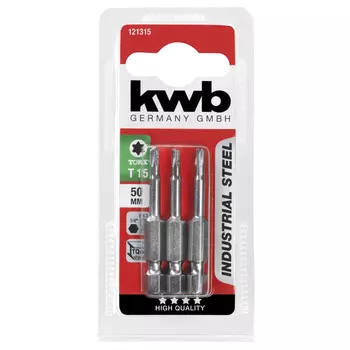бита KWB TORX15 50мм 3шт