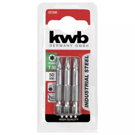 бита KWB TORX30 50мм 3шт