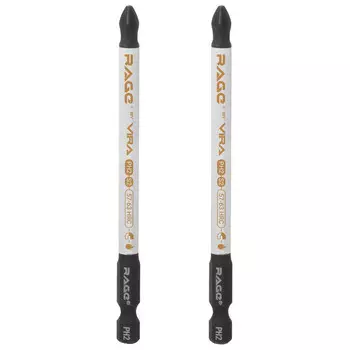 бита RAGE by VIRA S2 PH2x100мм магнитная 2 шт