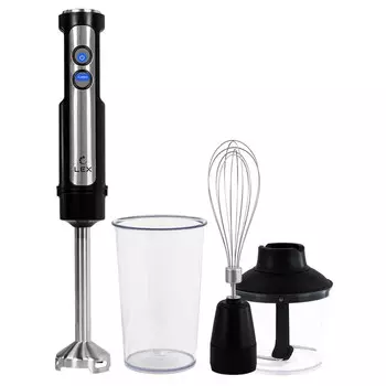 блендер LEX LX 10011-3 1500Вт измельчитель/венчик