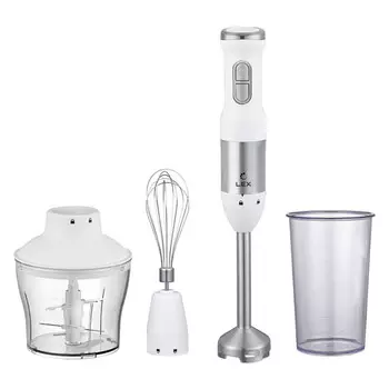 блендер LEX LX 10012-1 1200Вт измельчитель/венчик белый