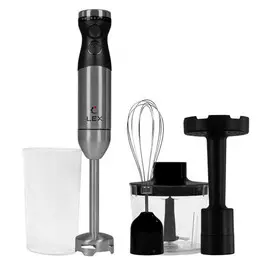 блендер LEX LX 1001-3 800Вт измельчитель/венчик/пюре