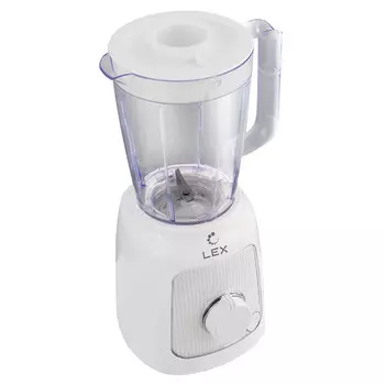 блендер LEX LX 20010-2 800Вт чаша 1,6л пластик белый