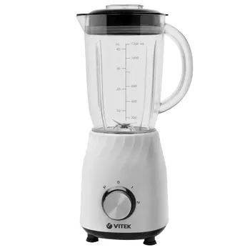 блендер VITEK VT-8514 800Вт чаша 1,2л бел.