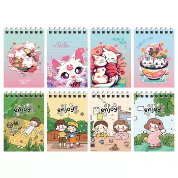 блокнот BG Anime Style 40л А7 60 г/кв.м на гребне