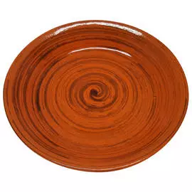 блюдце БОРИСОВСКАЯ КЕРАМИКА Оранжевая полоска 15,5см керамика