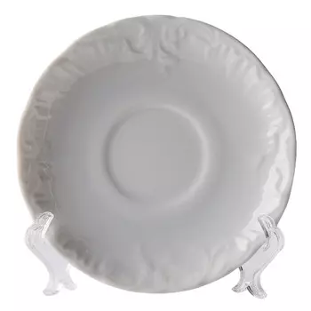 блюдце CMIELOW Рококо 12,5см фарфор