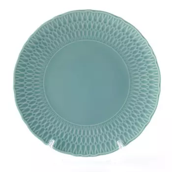 блюдце CMIELOW София 15,7см фарфор голубой