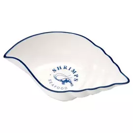 блюдо ATMOSPHERE 20x12см для креветок фарфор