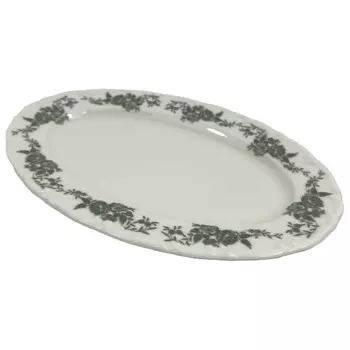 блюдо DARIIS Folklor 30х21см овальное фарфор