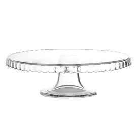 блюдо для торта PASABAHCE Patisserie 28 см на ножке стекло