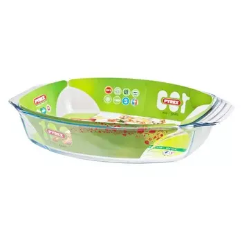 блюдо для запекания PYREX Optimum 40х28см овальное жаропрочное стекло