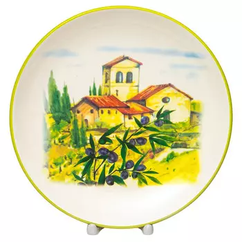 блюдо ELRINGTON Итальянский Дворик 24см круглое керамика