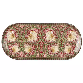 блюдо HOME COLLECTION Primrose bushe 25,5х11,5см овальное фарфор