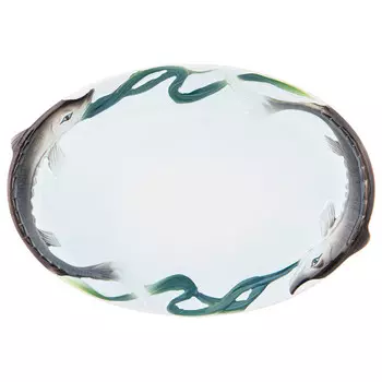 блюдо LEFARD Осётр 29х20см овальное фарфор