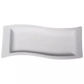 блюдо TUDOR ENGLAND Royal white прямоугольное 33см фарфор