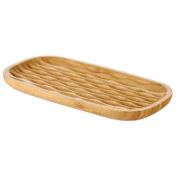 блюдо WALMER Flute 24x12см прямоугольное бамбук