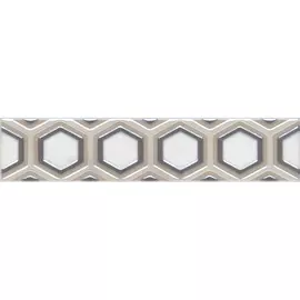 бордюр настенный 5,4х25 Гран Пале, серый