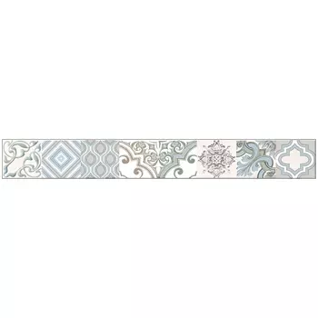 бордюр настенный 6,2х50,5 NUVOLA Selena, голубой