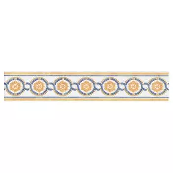 бордюр настенный 7,2х40 Сорренто разноцветный