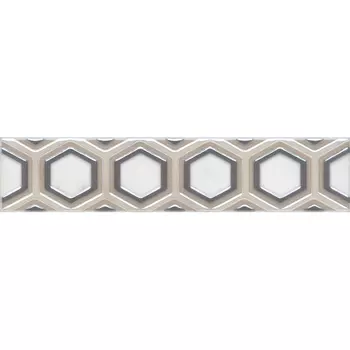 бордюр настенный KERAMA MARAZZI Гран Пале 5,4х25 серый