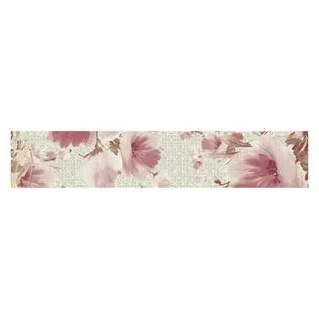 Бордюр настенный Тереза 01 30х5,7 зел